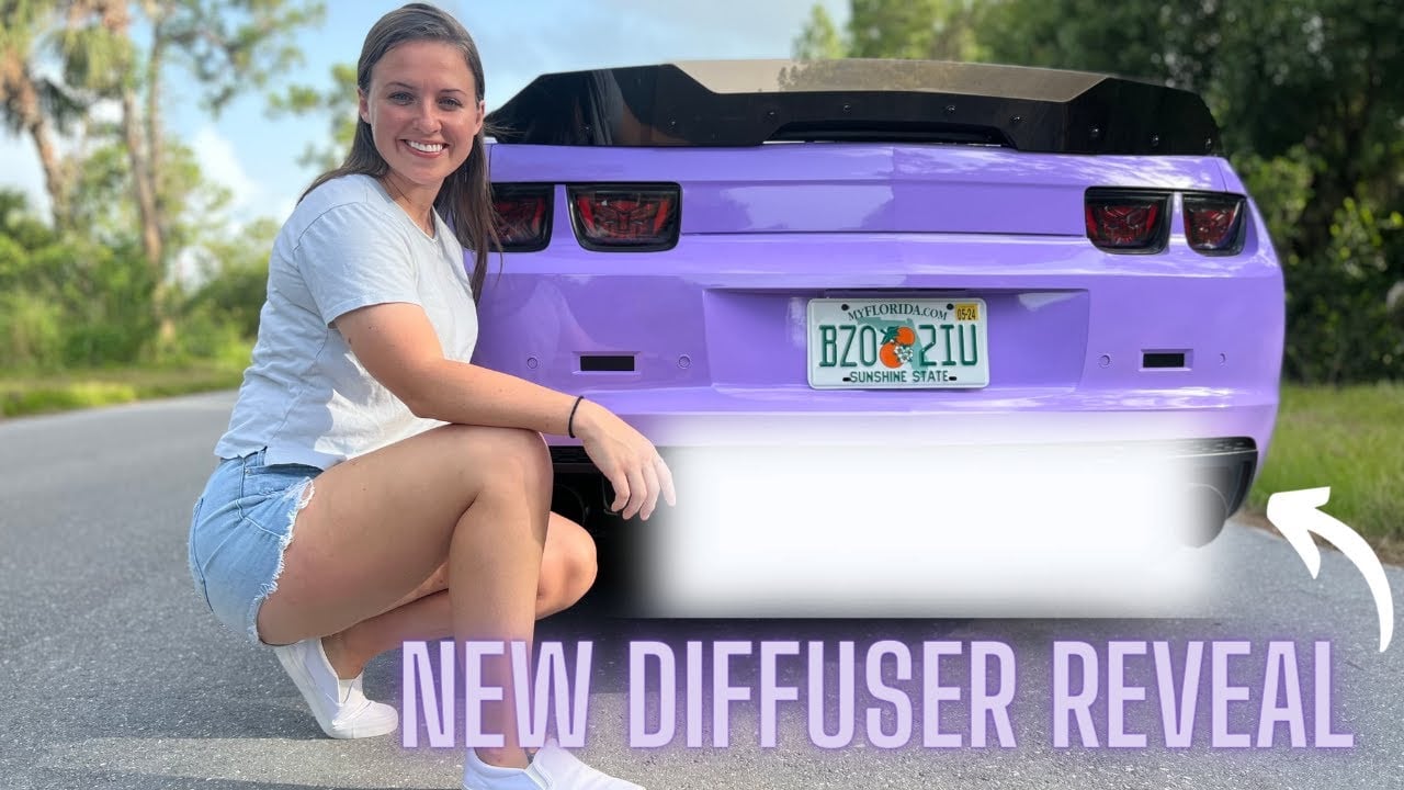 NEW DIFFUSER REVEAL / CAMARO EVO 10-13 @AutoAddictUSA