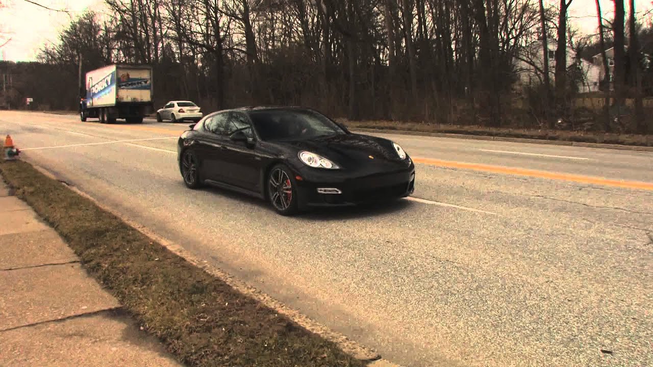 Porsche Panamera Turbo S (2010-2016) | Fabspeed Maxflo Exhaust Package | Revs and Pulls