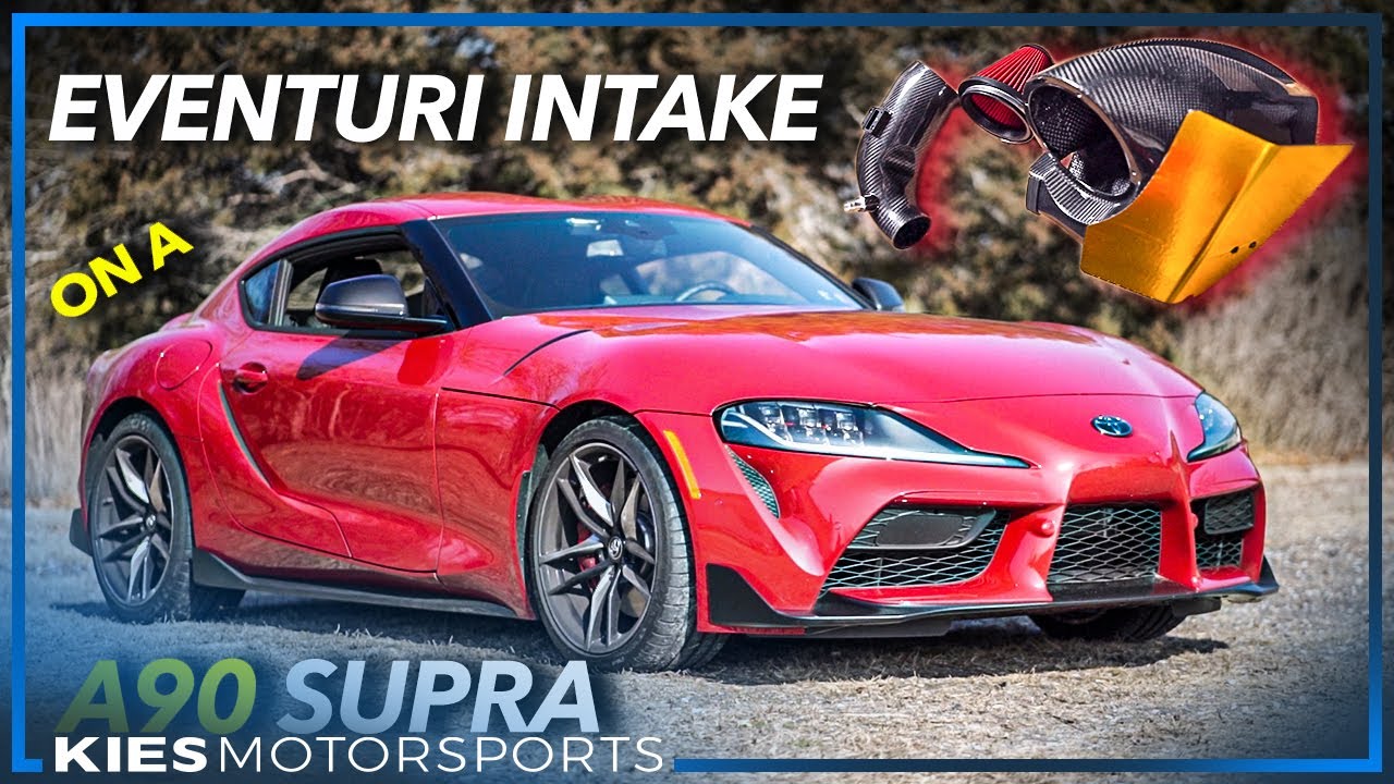 Easy DIY: EVENTURI INTAKE ON AN A90 TOYOTA SUPRA MK5 2020