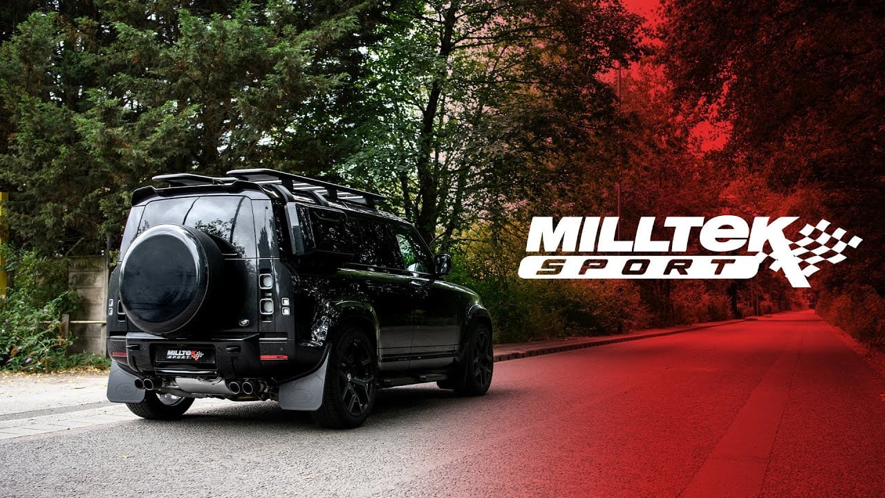 Defender 110 3.0 I6 P400 - Milltek Sport Non-Res OPF-Back Exhaust