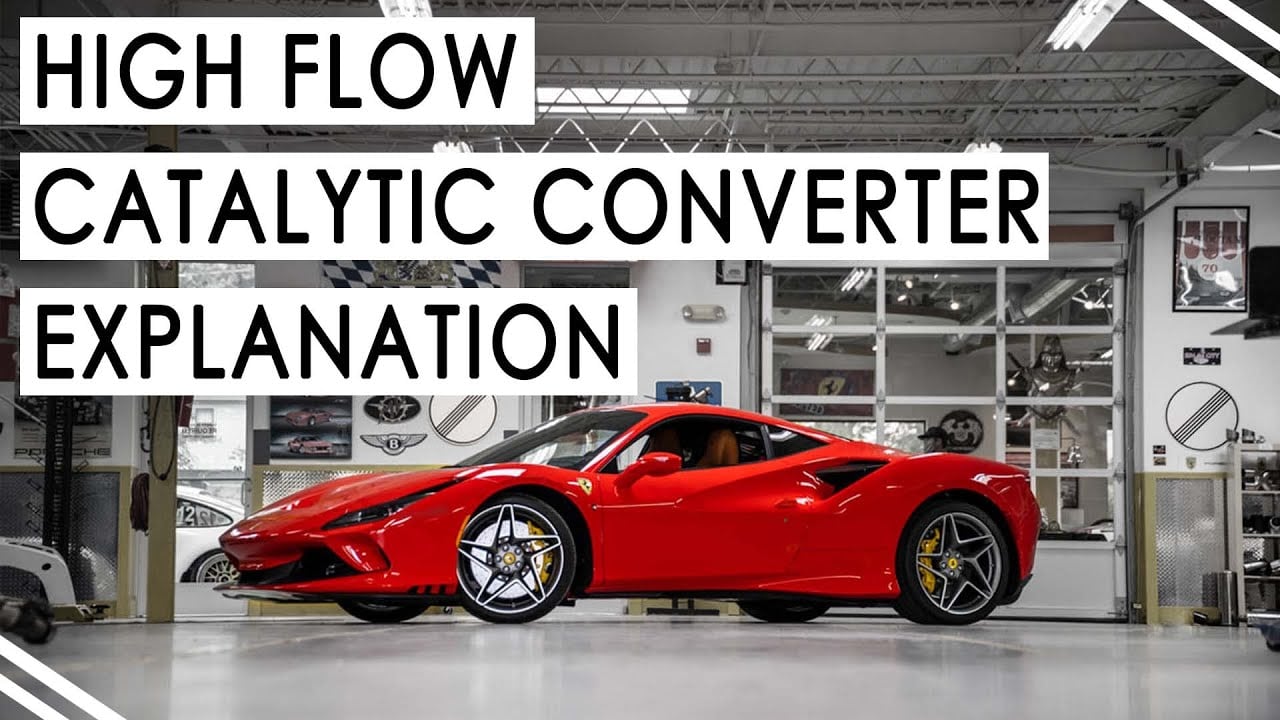 Ferrari F8 Tributo (2020+) | Fabspeed Sport Catalytic Converters vs Stock | Product Explanation