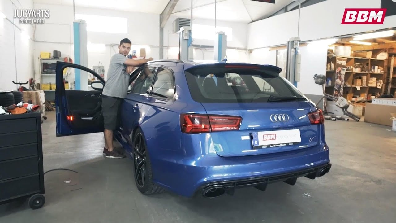 AUDI RS6 C7 SPORTBACK W/ ARMYTRIX CAT-BACK EXHAUST BY BBM MOTORSPORT