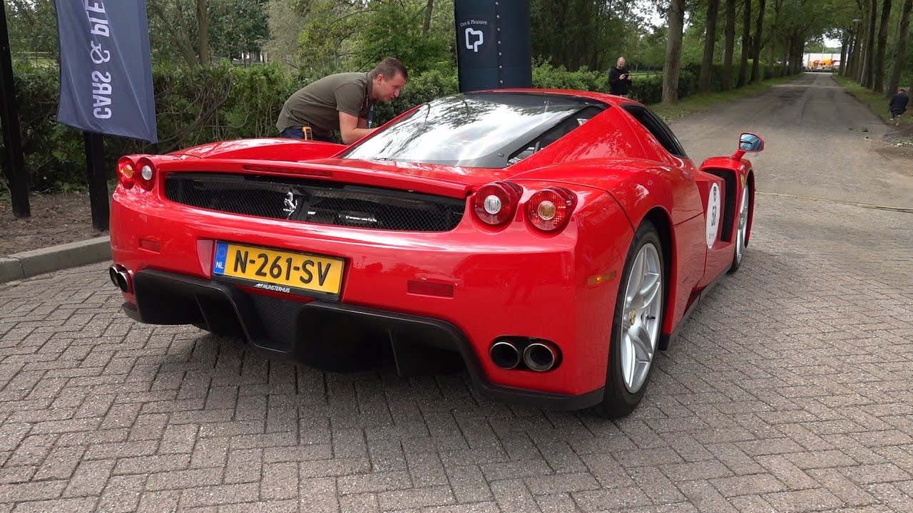 Ferrari Enzo with Capristo Exhaust - Start Up, Revs, Sounds & FAST Accelerations!