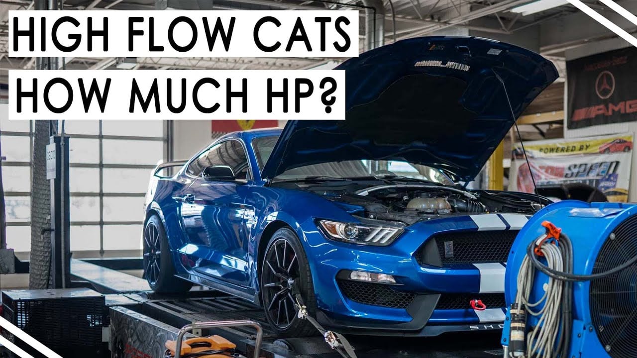 Ford GT350 2016-2020 | Fabspeed Sport Catalytic Converters | Dyno Pull and Results!
