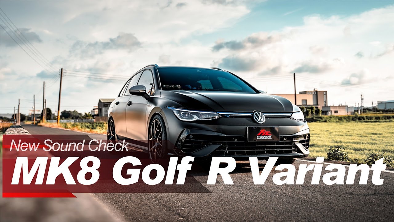 VW MK8 Golf R Variant Sound Check, Idle Rev, Flybys w/ Valvetronic Catless Fi EXHAUST