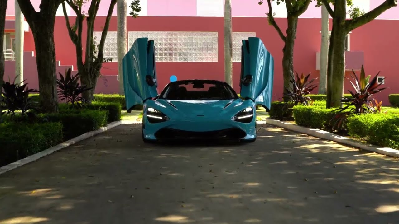 ANRKY Wheels Fistral Blue McLaren 720 Spyder featuring AN28 SeriesTWO