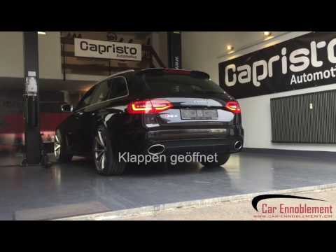 Soundfile Audi RS4 with Capristo Exhaust