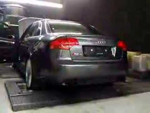 NEW RS4 V8 B7 cat-back system in testing - Video 2