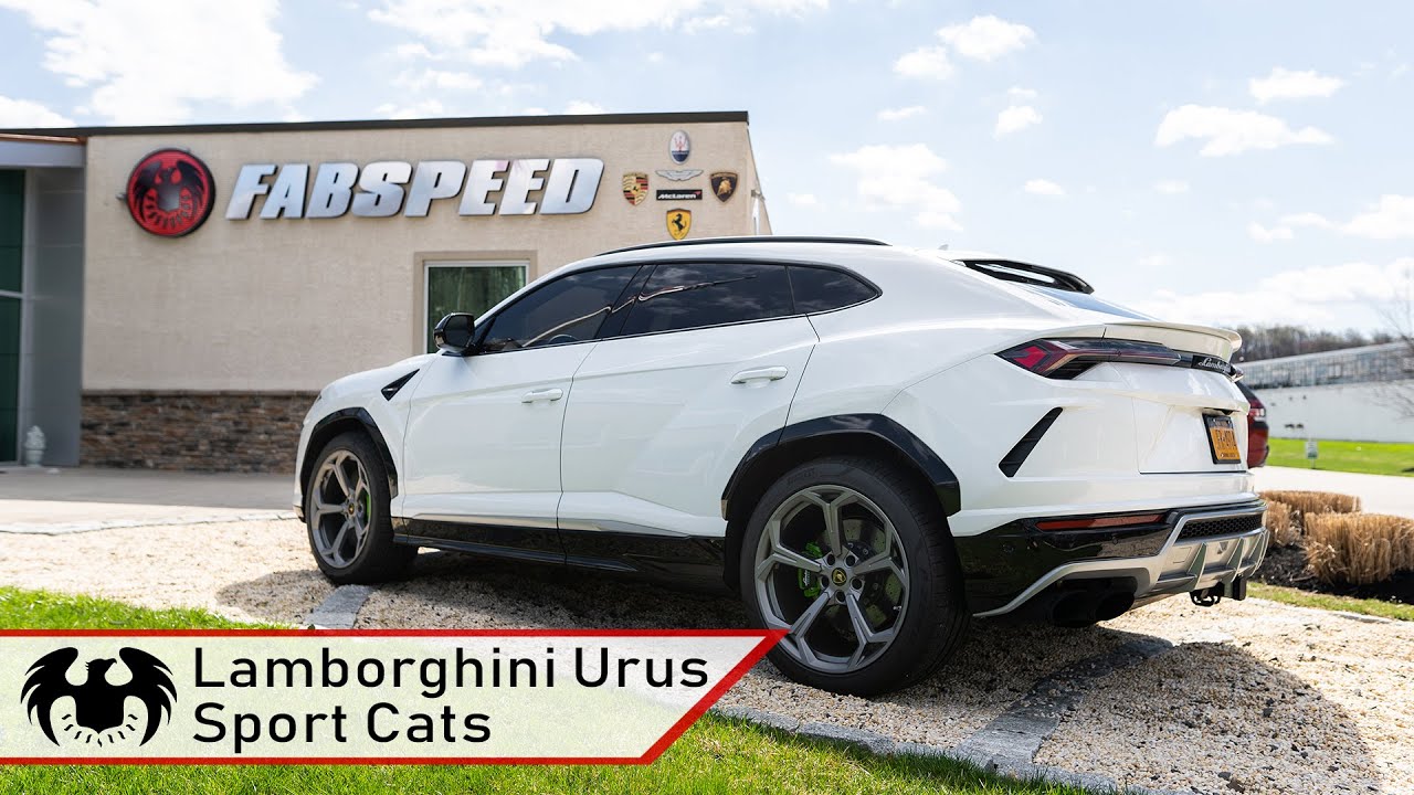 Lamborghini Urus Sport Catalytic Converters Demonstration