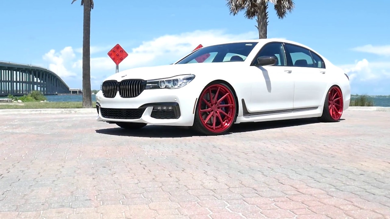 Red Stilettos | M Sport BMW 740i