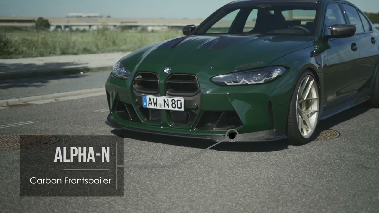 ALPHA N   N80  BMW M3 G80 Carbon Parts