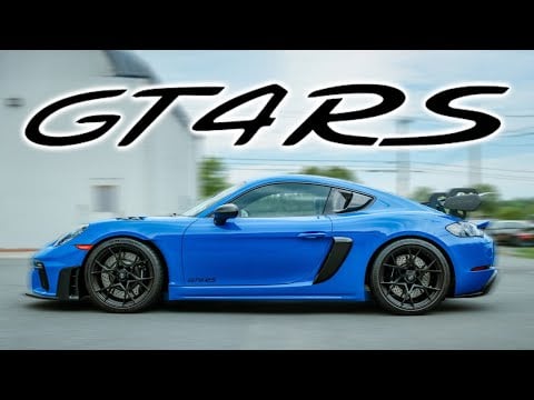 THE PERFECT GT4RS MODIFICATION!! Cayman GT4RS Titanium Over Axle Pipes