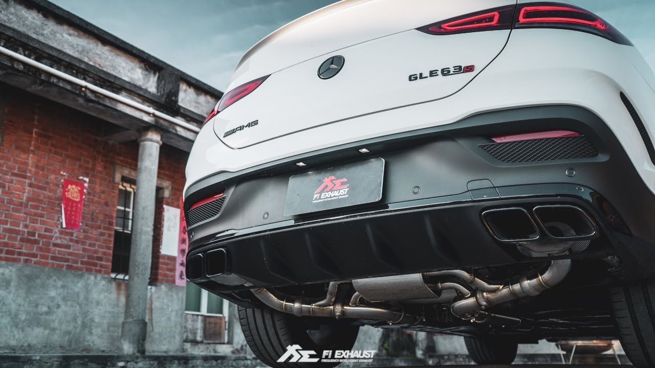 Mercedes-AMG W167 / C167 GLE63 S Coupe w/ Valvetronic Catless Fi EXHAUST Idle Rev X Launch