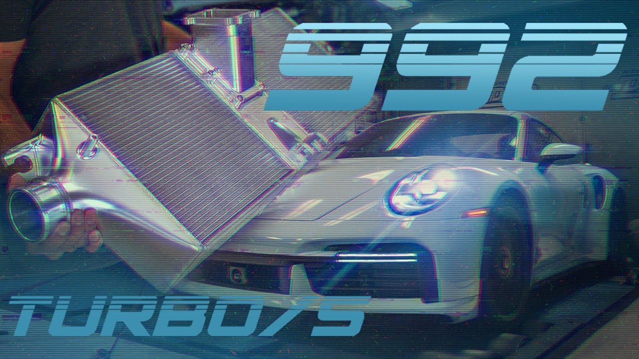CSF Cooling Porsche 992 Turbo High-Performance Intercooler System