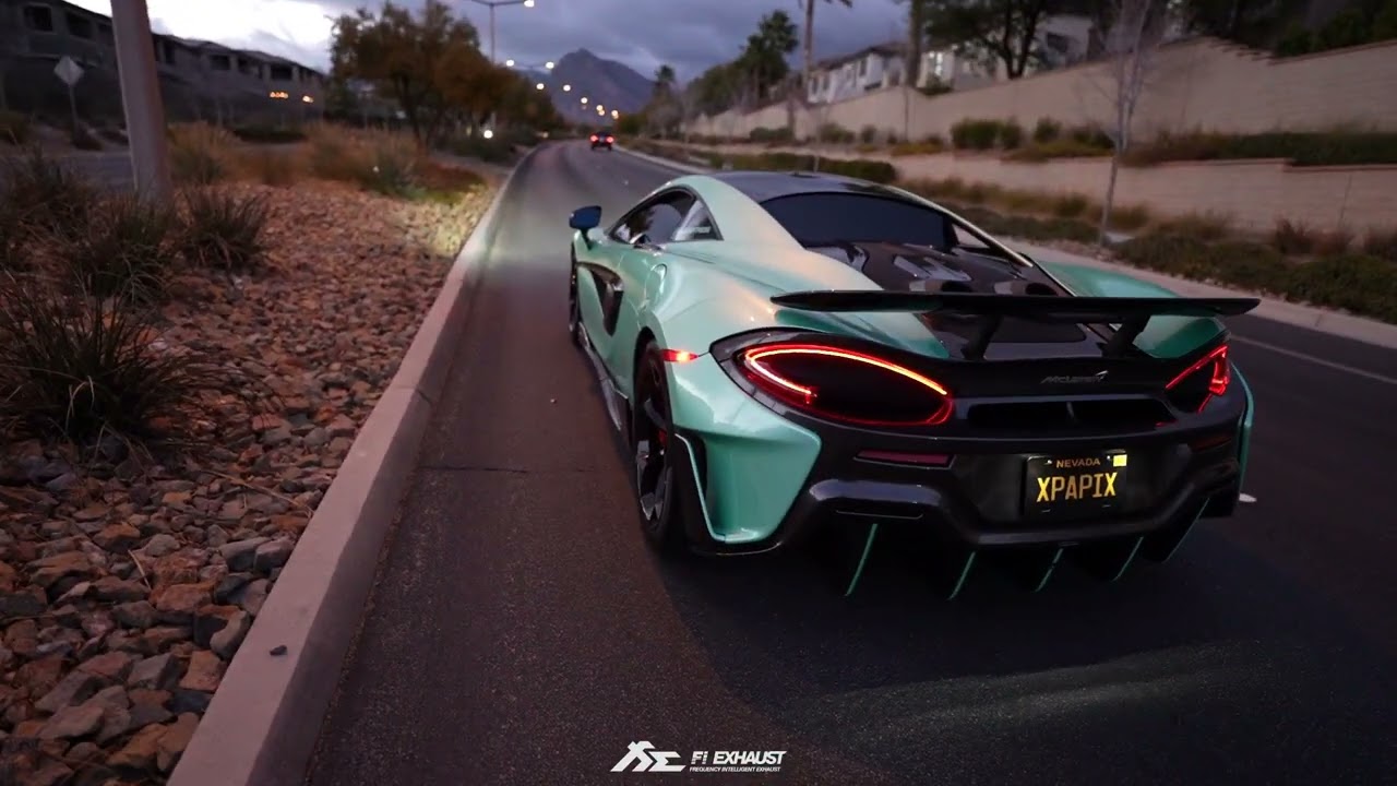McLaren 600LT DME Stage 2 Flamethrower X Flybys w/ Catless Fi EXHAUST Downpipes X LladosFitness