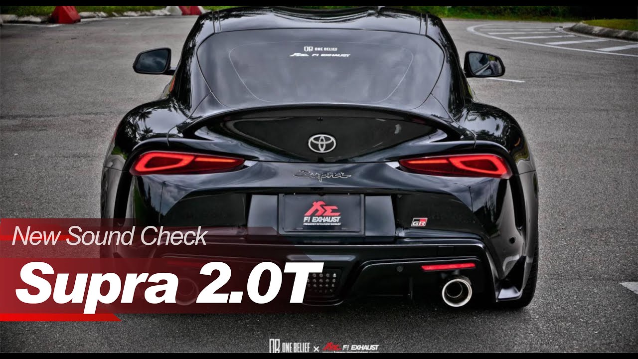 Toyota MK5 Supra 2.0T B48 Idle Revving X Flybys / Valvetronic Fi EXHAUST X One Belief