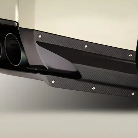 Varis Carbon Rear Air Shroud (for Varis Rear Under Spoiler) for CBA-R35 / DBA-R35 Nissan GT-R [VANI-082]