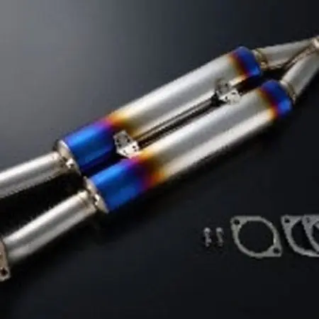 Amuse R1000 No. 2 Straight Silent STTI (Mid-pipe / Y-pipe) for 2009-19 Nissan GT-R [R35]