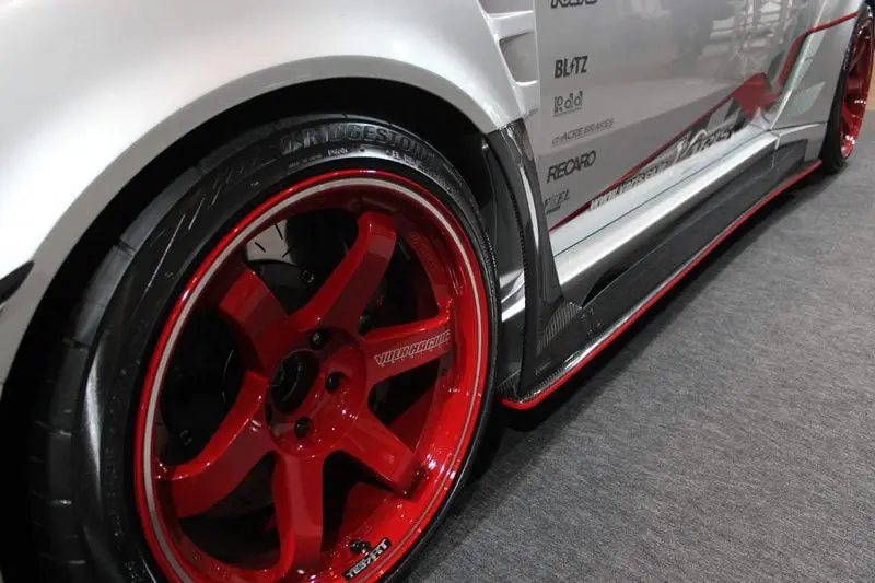 VARIS Widebody Side Air Panel, Carbon-0