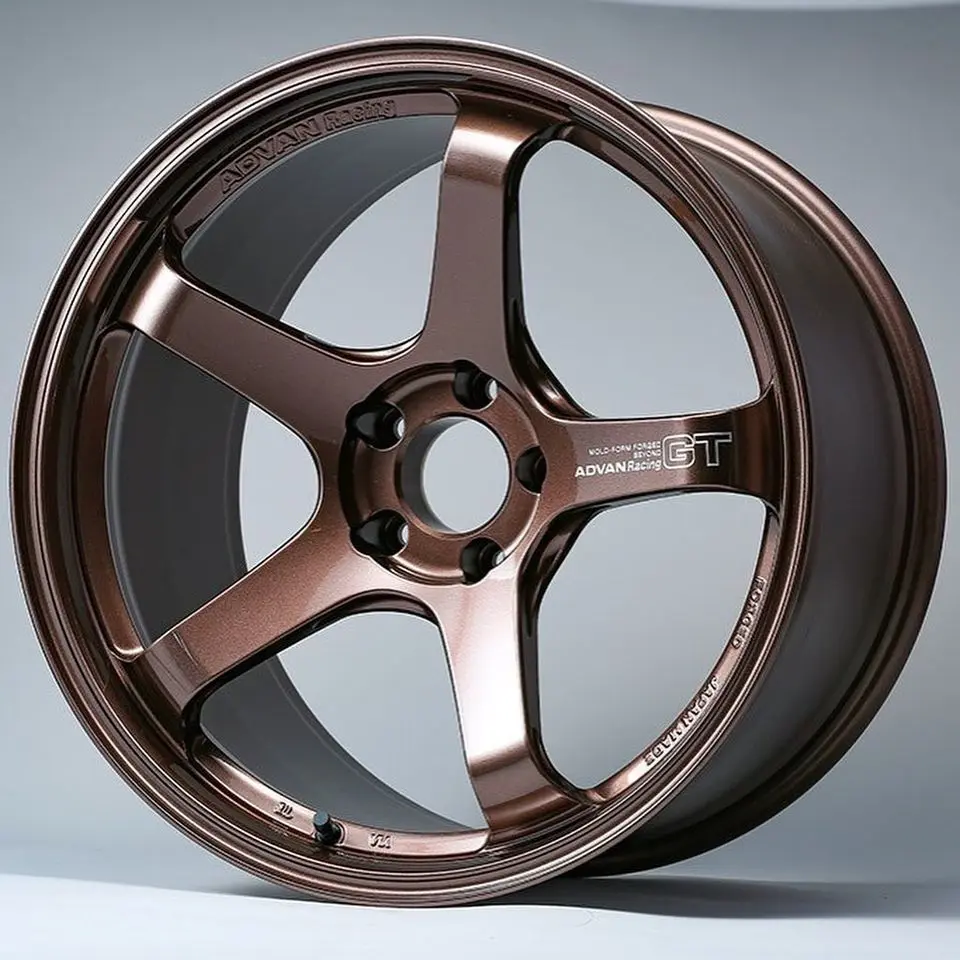 Advan Racing GT Beyond Racing Copper Bronze Wheel (19x9 5 Advan Racing GT Beyond Racing Copper Bronze Wheel (19x9 5