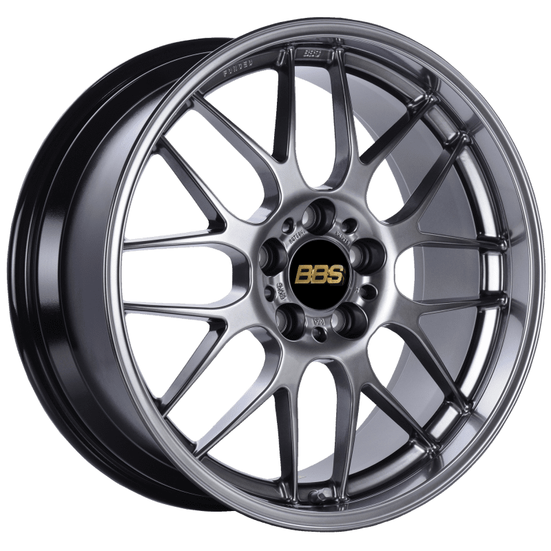 BBS RG-R 18x8.5 5x120 ET13 Diamond Black Wheel -82mm PFS/Clip Required main image 0