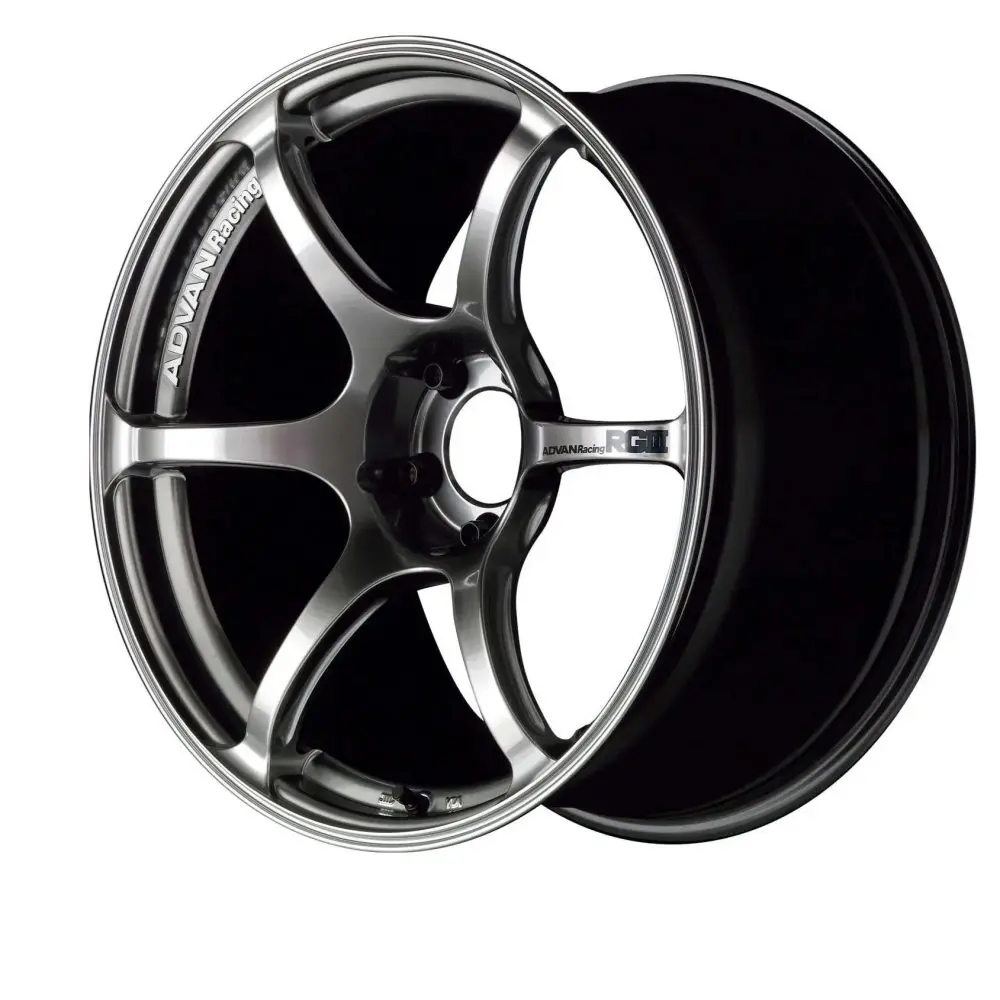 Advan RGIII 17x8.0 +38 5-114.3 Racing Gloss Black Wheel