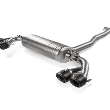 Akrapovic 2019+ Mercedes-AMG A35 Hatchback (W177) w/OPF/GPF Slip-On Line (Titanium) w/Carbon Tips main image 1