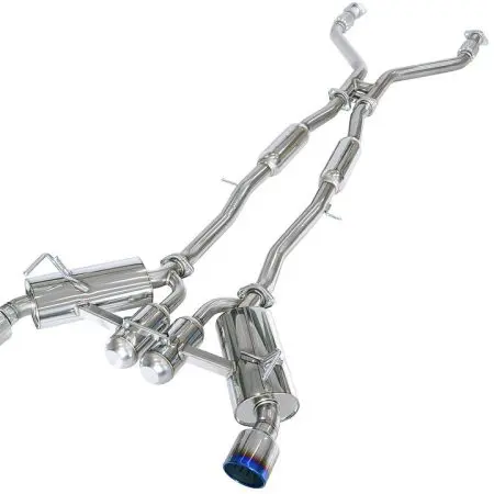 HKS Full Dual Muffler for RZ34 Nissan Z