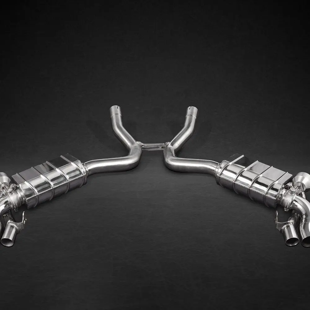 Capristo Valved Exhaust + Mid-Pipes (CES3) - Mercedes AMG C63 (W204) Black Series main image 1