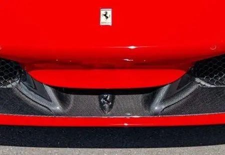 Capristo Carbon Front Spoiler for Ferrari F8 Tributo