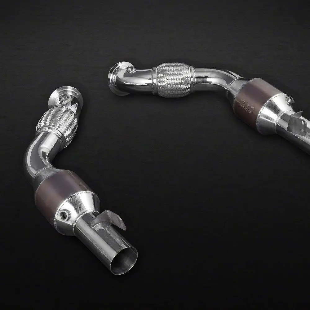 Capristo Sport Cat Downpipes + Heat Blankets - Ferrari Portofino