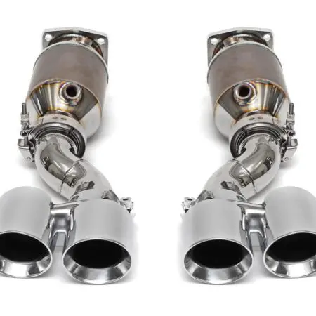 Fabspeed Muffler Bypass Exhaust System for 997.1 Porsche 911 Turbo