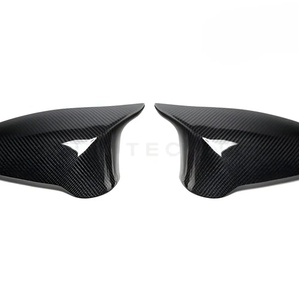 AutoTecknic Replacement Carbon Fiber Mirror Covers - BMW F87 M2 main image 1