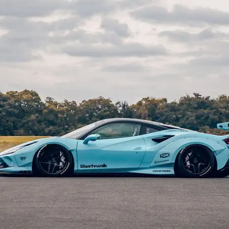 Liberty Walk LB-WORKS Side Diffusers for Ferrari F8 Tributo