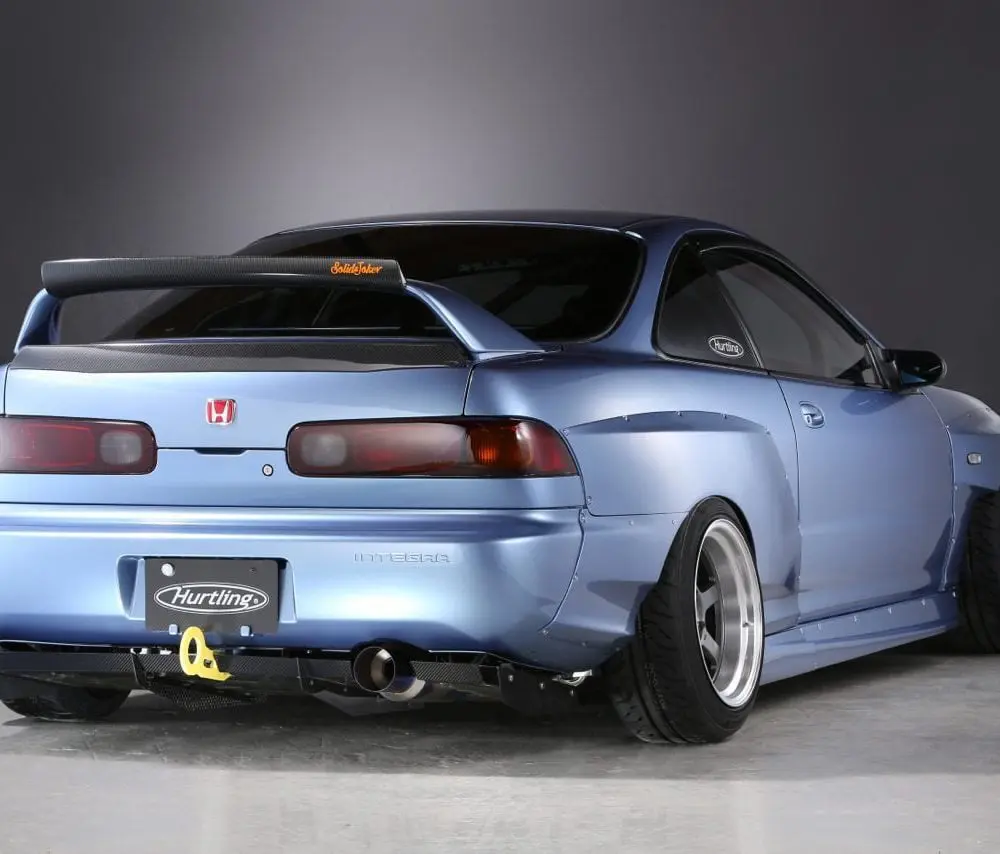 Varis Solid & Joker DC2 Honda Integra Type R - Installed Rear view