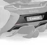 ZACOE Carbon Fiber OEM-Style Rear Bumper Center and Upper Rear Diffuser for McLaren 12C / 650S