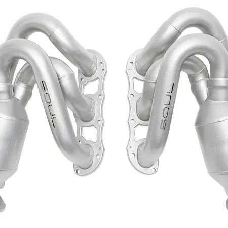 SOUL Performance Long Tube Street Headers for 981 Porsche Boxster Spyder & Cayman GT4 [POR.GT4.STH]