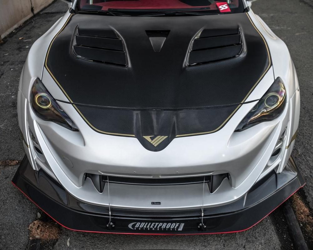 Varis Cooling Hood Bonnet System-2 for Scion FR-S, ZC6 Subaru BRZ