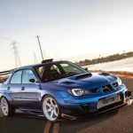 Voltex Front Bumper for GD Subaru Impreza WRX STi (hawk-eye facelift) [IBF-1] Installed on Car