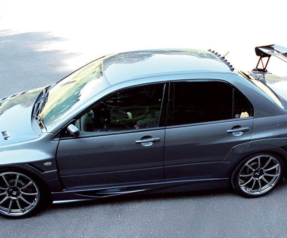 Voltex Urethane Twin Front Canard Set for CT9x Mitsubishi Lancer