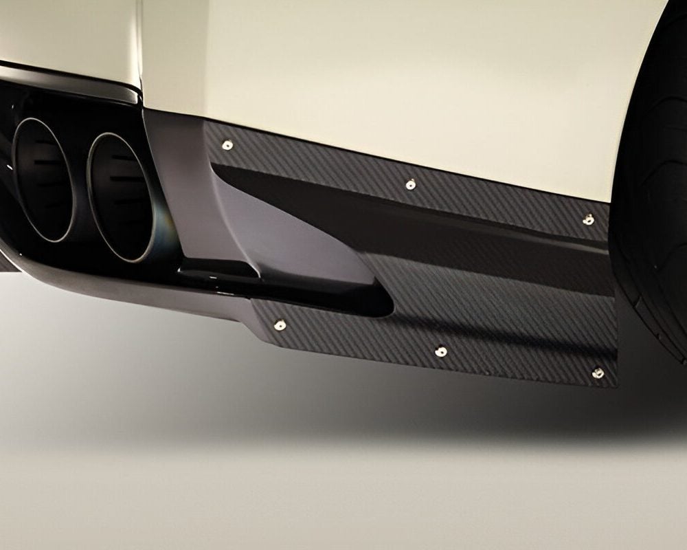 Varis Carbon Rear Air Shroud (for Varis Rear Under Spoiler) for CBA-R35 / DBA-R35 Nissan GT-R 