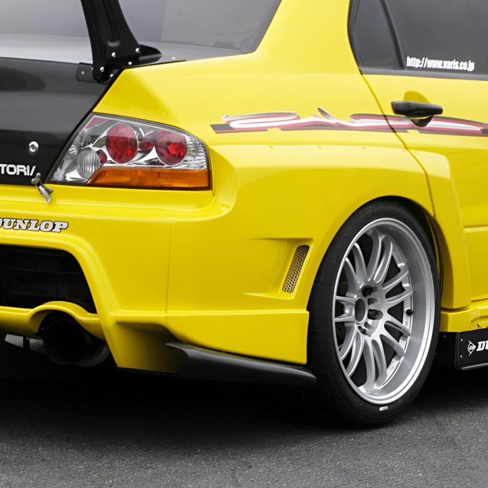 Varis Time Attack Rear Wide Fender Kit for CT9A Mitsubishi Lancer Evolution VIII