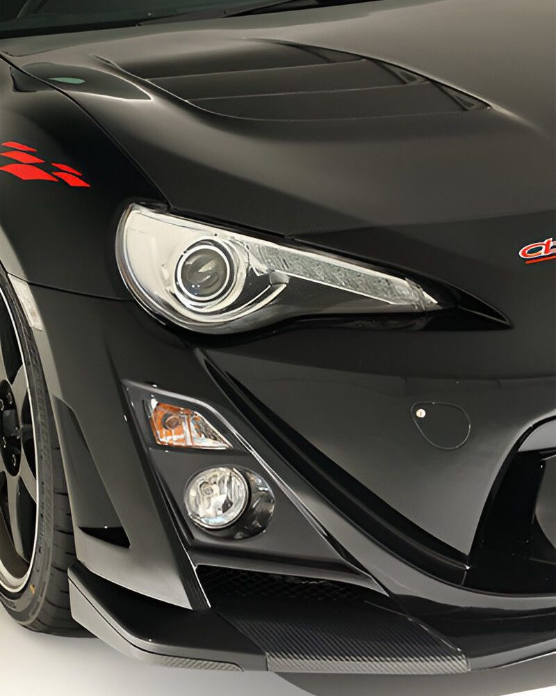 Varis Front Lip Guard Set (for Arising-II front bumper) for Scion FR-S / ZC6 Subaru BRZ / ZN6 Toyota GT86