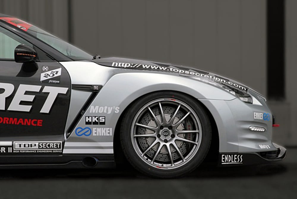 Top Secret Type 1 Front Wide Fenders GT-R | Bulletproof