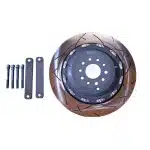 Top Secret 400mm Rear Brake Rotors GT-R R35 - Overview of Rotor & Hardware