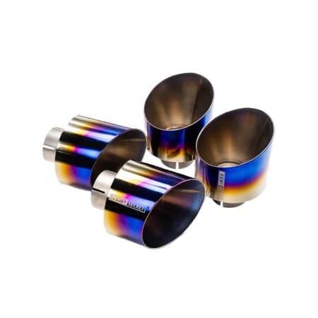 DISCONTINUED – Top Secret Titanium 4 Tip Set for 2009-19 Nissan GT-R [R35] – DISCONTINUED