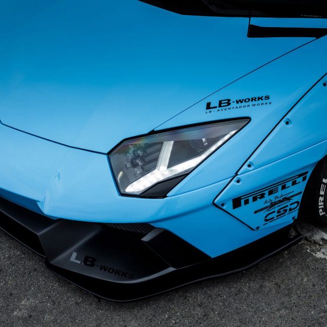 Liberty Walk LB-WORKS Widebody Kit for LP700-4 Lamborghini Aventador ...