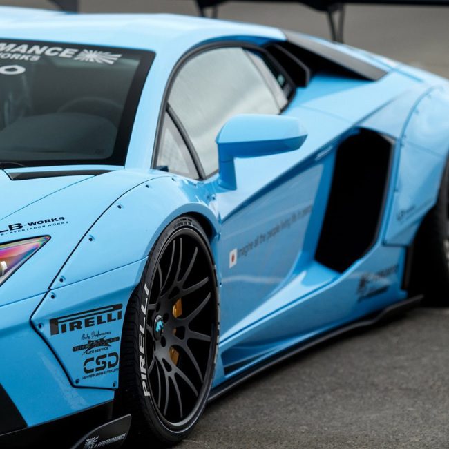 Liberty Walk LB-WORKS Widebody Kit for LP700-4 Lamborghini Aventador ...