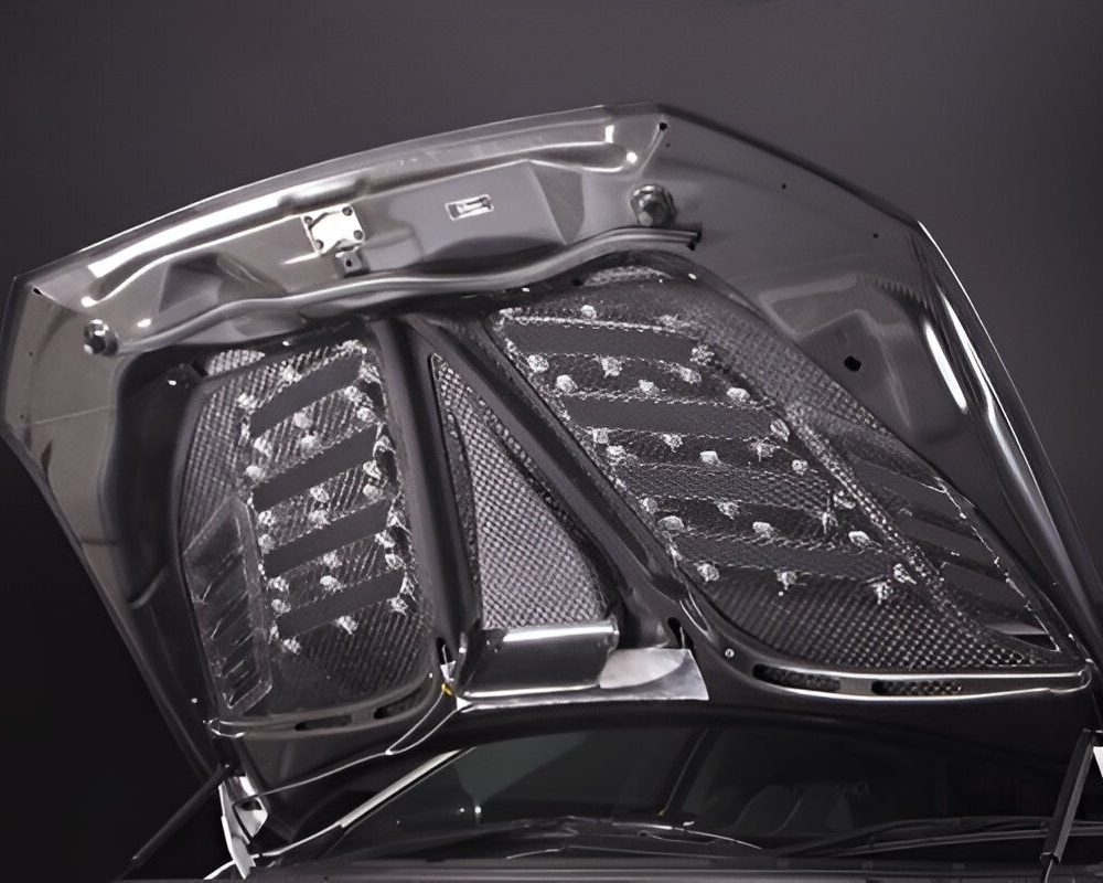 Varis Cooling Bonnet Hood Version 2 for CZ4A Mitsubishi Lancer