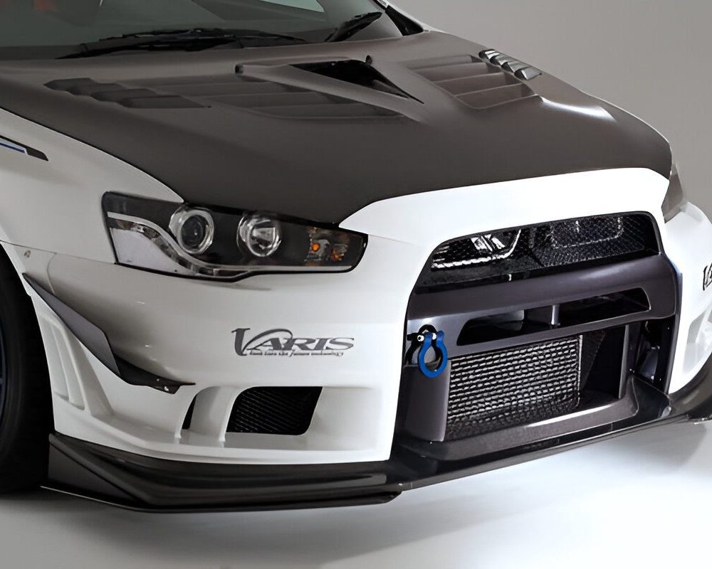 Varis Cooling Bonnet Hood Version 2 for CZ4A Mitsubishi Lancer